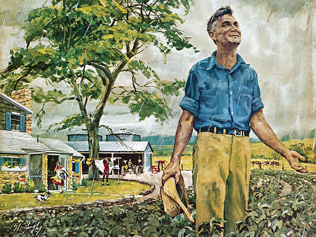 The Progressive Farmer is featuring photos this year from its vast archives. This illustration was featured on the August 1962 cover, Image by The Progressive Farmer Archives